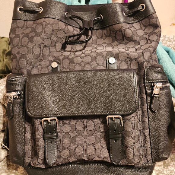 Large Coach Backpack - Picture 4 of 4